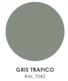 Panel color gris trafico | Induspanel